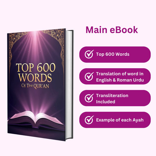 Top 600 Repeated Words of the Quran + Bonus