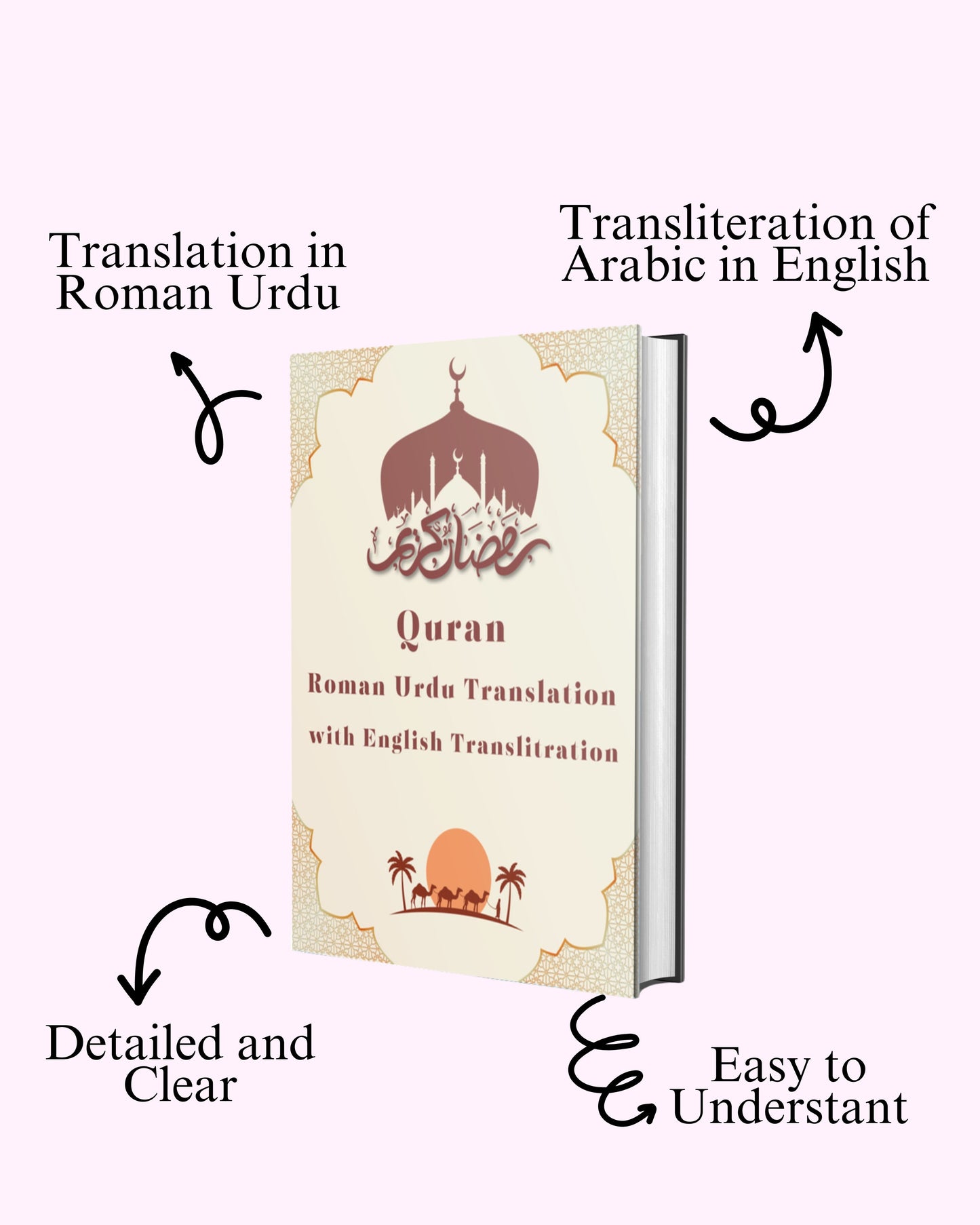 Translation of Quran in Roman Urdu with Transliteration (Ebook)